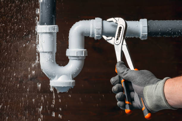 Professional Drain Cleaning technician working in Goodrich, MI